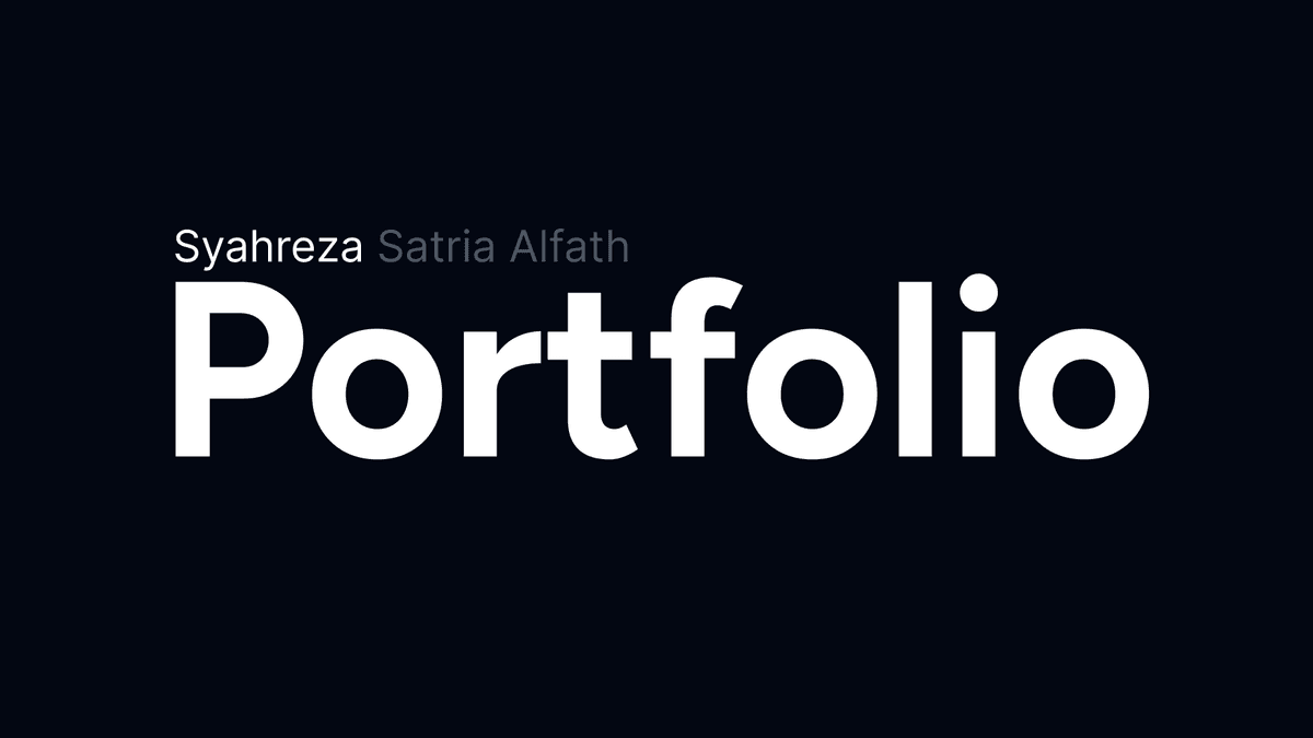 Portfolio Website